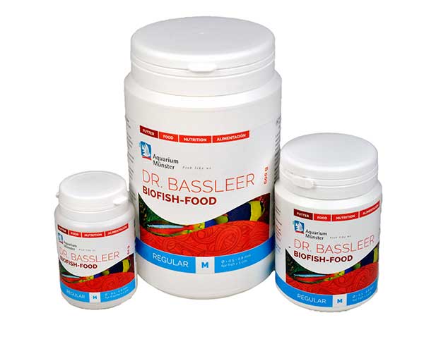 Dr. Bassleer Biofish Food REGULAR (M)  60 grs (0,5 mm) com probióticos e para todos os peixes marinh